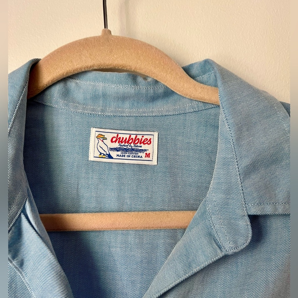 Never Worn Cropped Front Tie Top, Size M - Picture 4 of 4